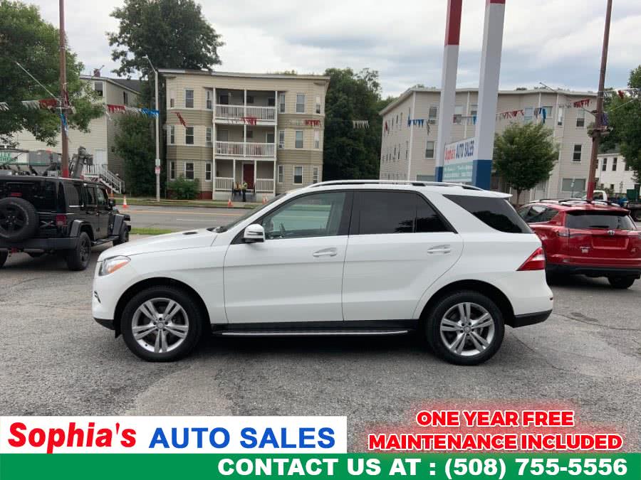 2014 Mercedes-Benz M-Class 4MATIC 4dr ML350, available for sale in Worcester, Massachusetts | Sophia's Auto Sales Inc. Worcester, Massachusetts