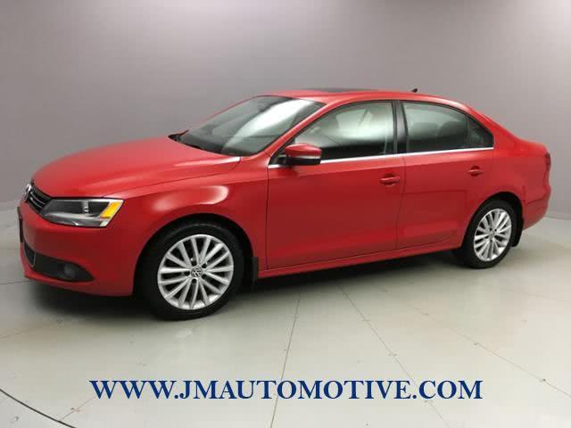 2012 Volkswagen Jetta 4dr Auto SEL w/Sunroof PZEV, available for sale in Naugatuck, Connecticut | J&M Automotive Sls&Svc LLC. Naugatuck, Connecticut