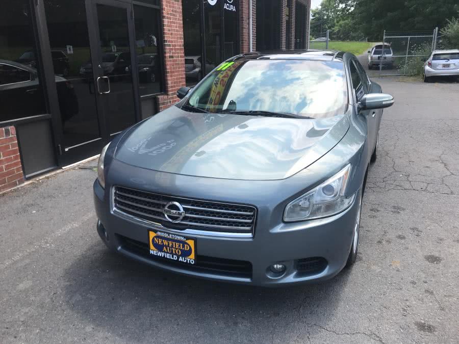 2011 Nissan Maxima 4dr Sdn V6 CVT 3.5 SV w/Sport Pkg, available for sale in Middletown, Connecticut | Newfield Auto Sales. Middletown, Connecticut
