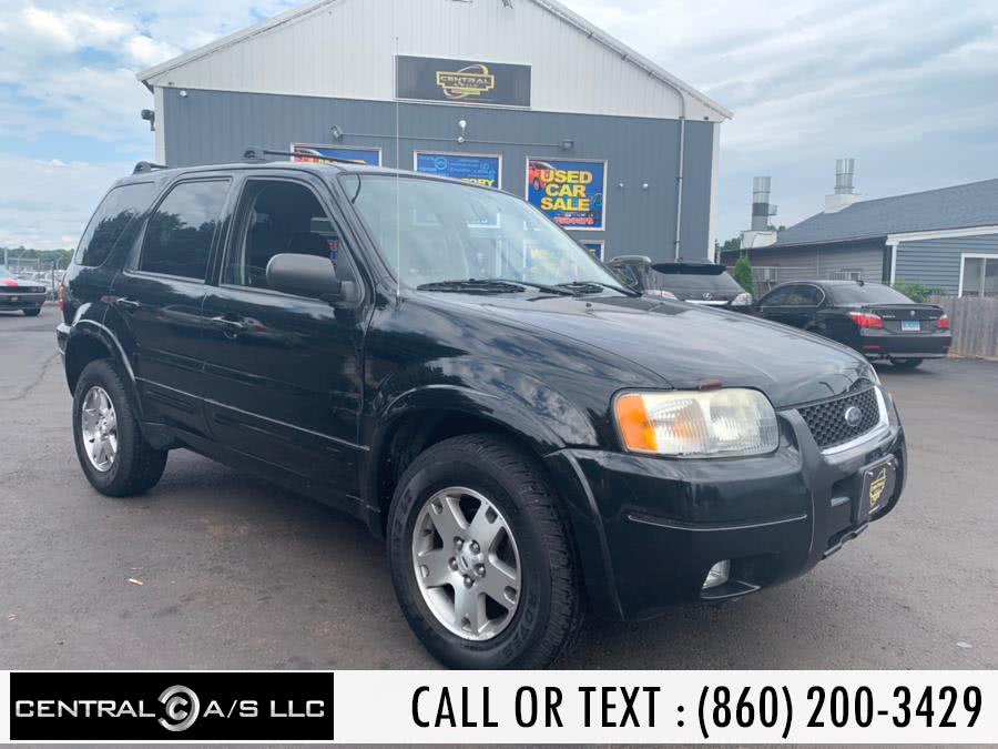 2004 Ford Escape 4dr 103" WB Limited 4WD, available for sale in East Windsor, Connecticut | Central A/S LLC. East Windsor, Connecticut