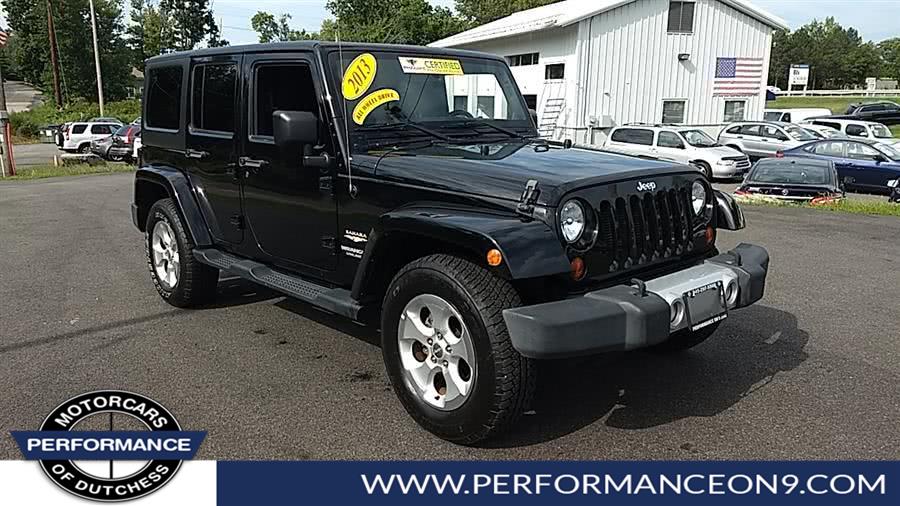 2013 Jeep Wrangler Unlimited 4WD 4dr Sahara, available for sale in Wappingers Falls, New York | Performance Motor Cars. Wappingers Falls, New York
