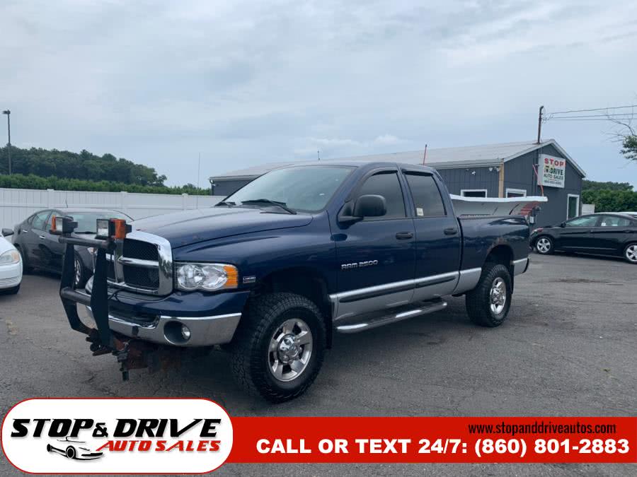 2005 Dodge Ram 2500 4dr Quad Cab 160.5" WB 4WD SLT, available for sale in East Windsor, Connecticut | Stop & Drive Auto Sales. East Windsor, Connecticut