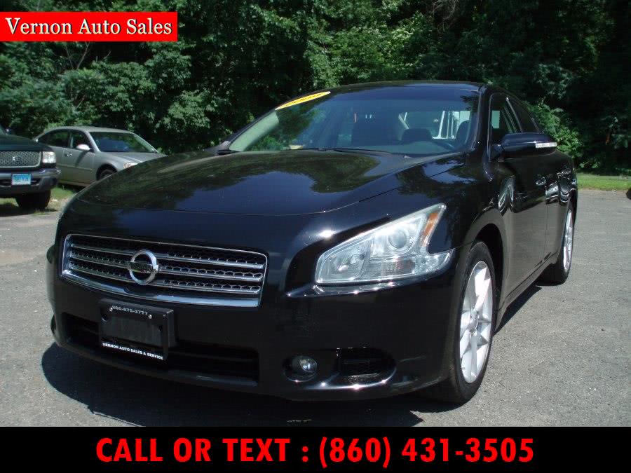 2009 Nissan Maxima 4dr Sdn V6 CVT 3.5 SV w/Premiu, available for sale in Manchester, Connecticut | Vernon Auto Sale & Service. Manchester, Connecticut