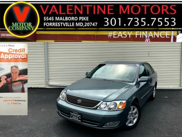 2002 Toyota Avalon XLS, available for sale in Forestville, Maryland | Valentine Motor Company. Forestville, Maryland