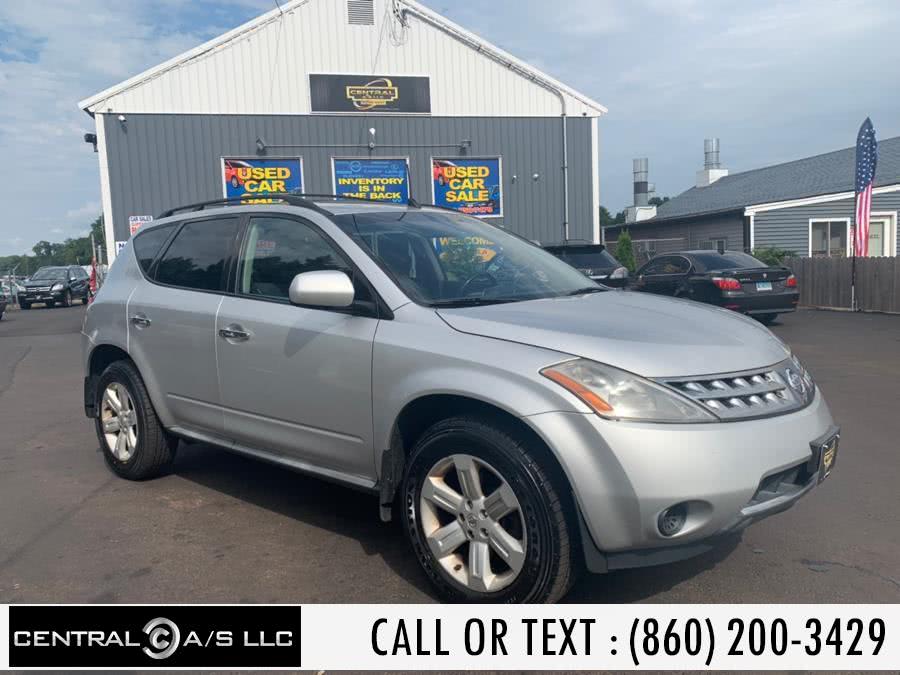 2006 Nissan Murano 4dr SL V6 AWD, available for sale in East Windsor, Connecticut | Central A/S LLC. East Windsor, Connecticut