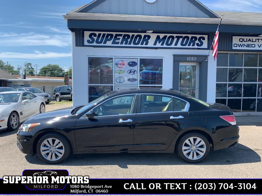 2011 Honda Accord Sdn EX-L 4dr V6 Auto EX-L, available for sale in Milford, Connecticut | Superior Motors LLC. Milford, Connecticut