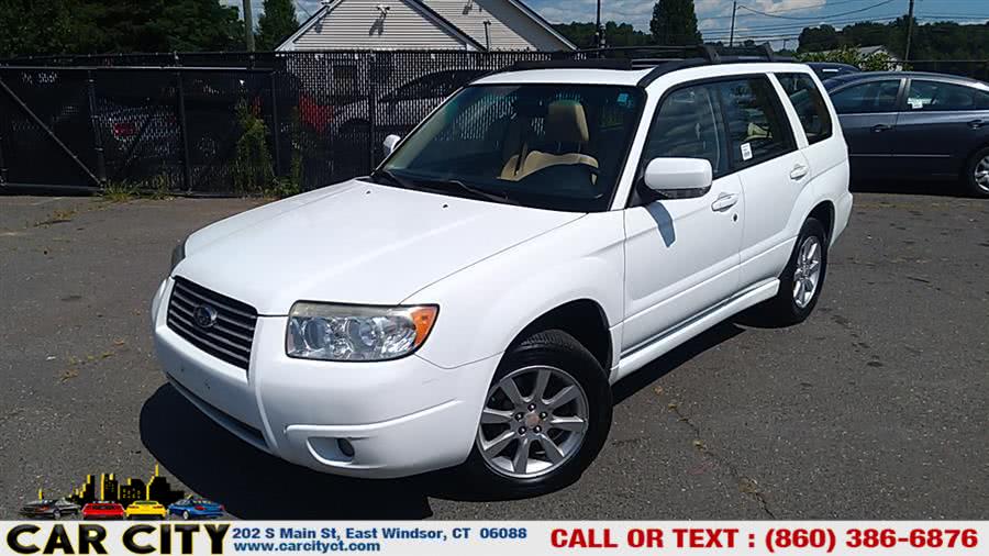 2007 Subaru Forester AWD 4dr H4 AT X w/Premium Pkg, available for sale in East Windsor, Connecticut | Car City LLC. East Windsor, Connecticut