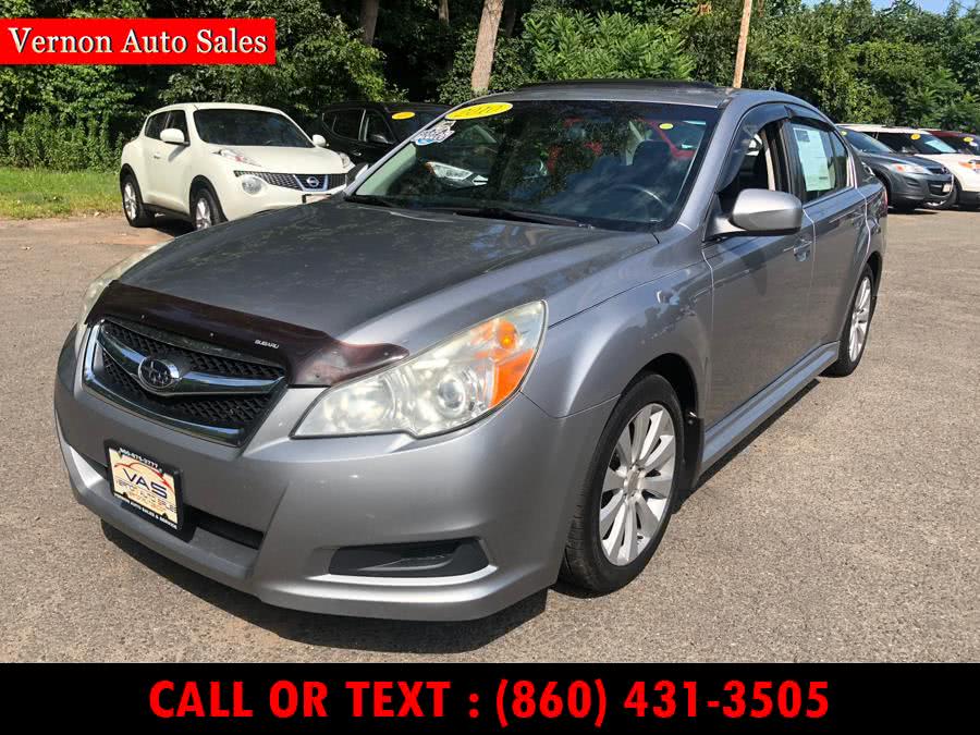 2010 Subaru Legacy 4dr Sdn H4 Auto Limited Pwr Moon, available for sale in Manchester, Connecticut | Vernon Auto Sale & Service. Manchester, Connecticut
