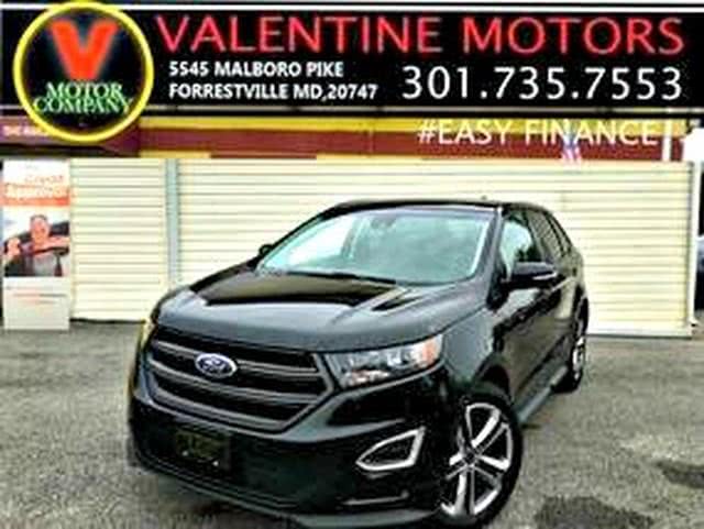 2015 Ford Edge Sport, available for sale in Forestville, Maryland | Valentine Motor Company. Forestville, Maryland