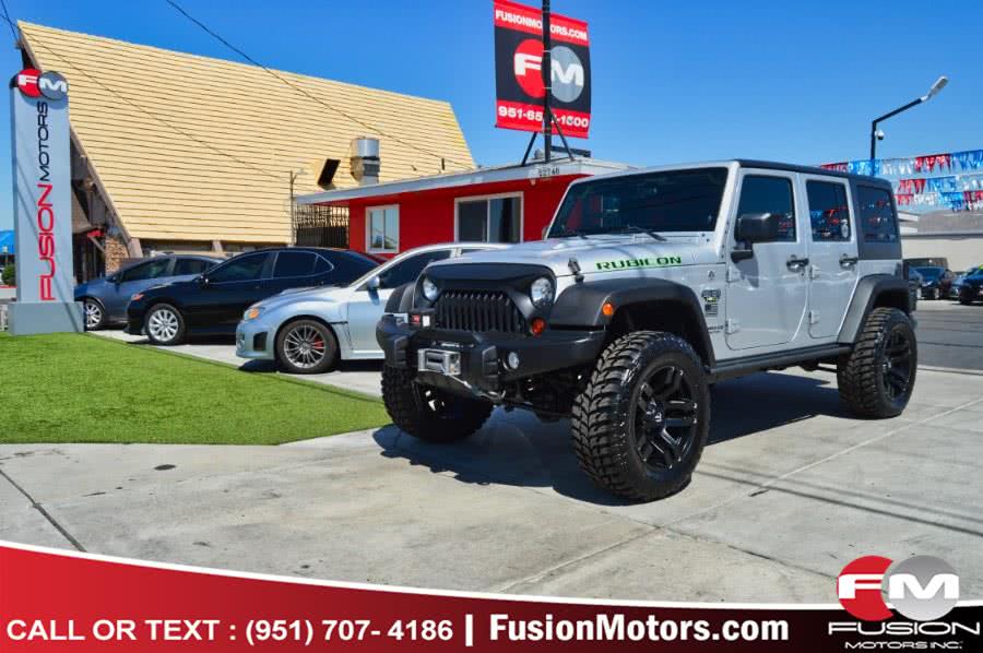 2012 Jeep Wrangler Unlimited 4WD 4dr Rubicon, available for sale in Moreno Valley, California | Fusion Motors Inc. Moreno Valley, California