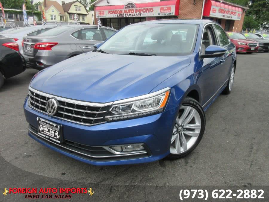 2017 Volkswagen Passat 1.8T SE w/Technology Auto, available for sale in Irvington, New Jersey | Foreign Auto Imports. Irvington, New Jersey