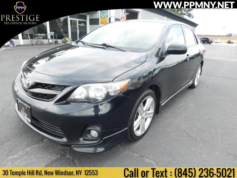 2013 Toyota Corolla 4dr Sdn Man S, available for sale in New Windsor, New York | Prestige Pre-Owned Motors Inc. New Windsor, New York