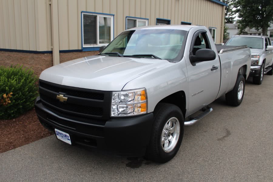 2010 Chevrolet Silverado 1500 4WD Reg Cab 133.0" Work Truck, available for sale in East Windsor, Connecticut | Century Auto And Truck. East Windsor, Connecticut