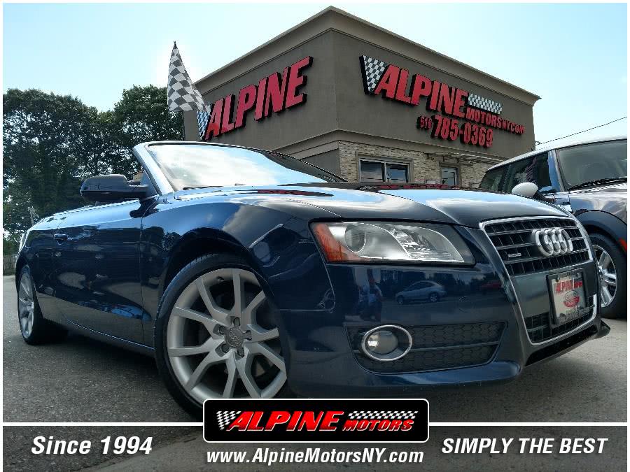 2011 Audi A5 2dr Cabriolet Auto quattro 2.0T Premium, available for sale in Wantagh, New York | Alpine Motors Inc. Wantagh, New York
