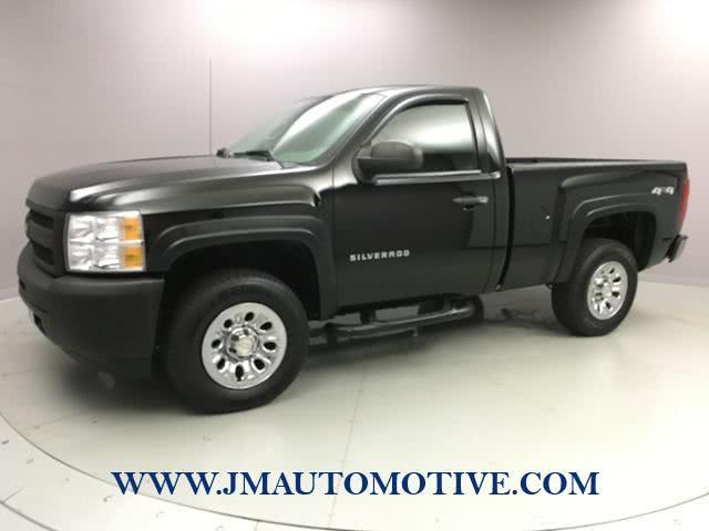 2011 Chevrolet Silverado 1500 4WD Reg Cab 119.0 Work Truck, available for sale in Naugatuck, Connecticut | J&M Automotive Sls&Svc LLC. Naugatuck, Connecticut