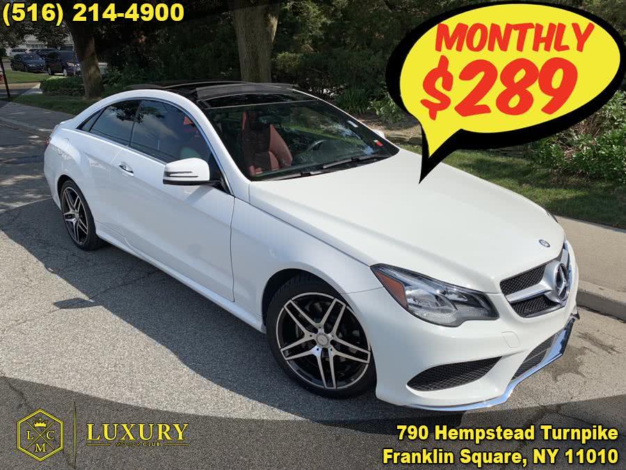 2016 Mercedes-Benz E-Class 2dr Cpe E 400, available for sale in Franklin Square, New York | Luxury Motor Club. Franklin Square, New York