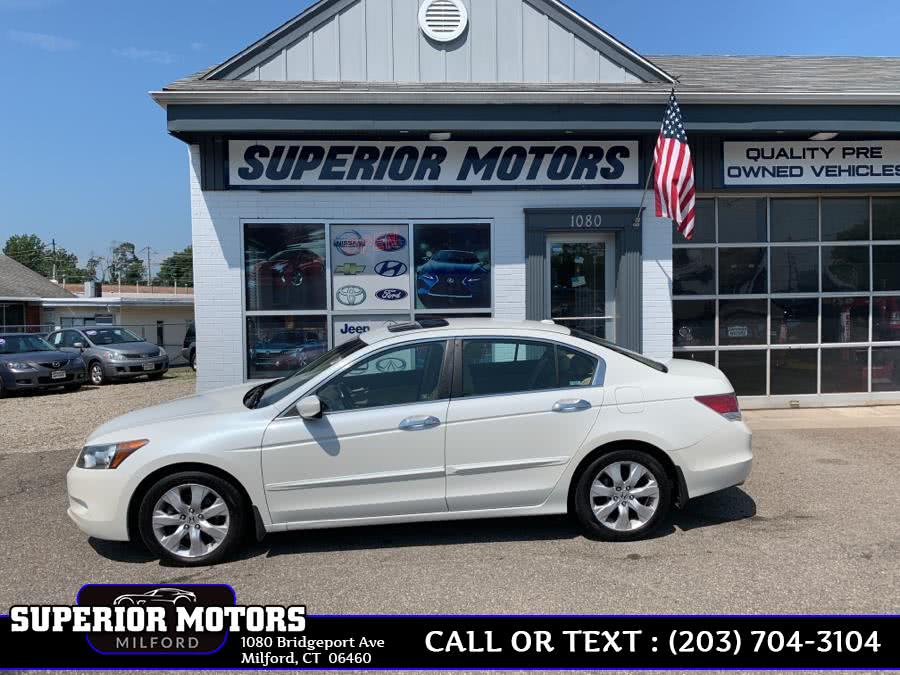 2008 Honda Accord Sdn EX-L 4dr V6 Auto EX-L PZEV, available for sale in Milford, Connecticut | Superior Motors LLC. Milford, Connecticut