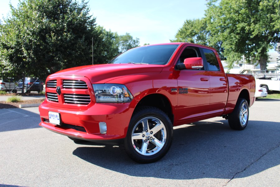 2016 Ram 1500 4WD Quad Cab 140.5" Sport, available for sale in East Windsor, Connecticut | Century Auto And Truck. East Windsor, Connecticut