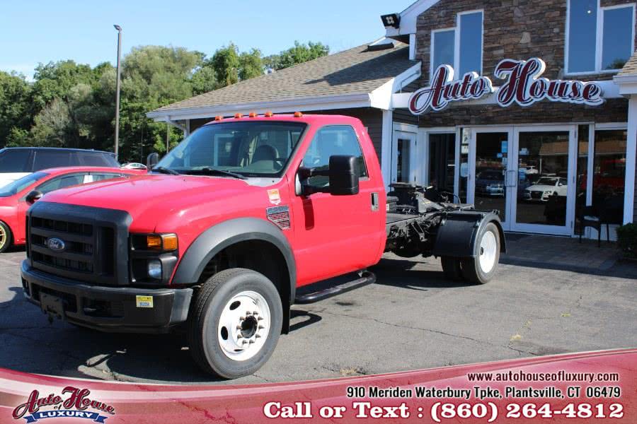 2008 Ford Super Duty F-550 DRW 2WD Reg Cab 189" WB 108" CA XL, available for sale in Plantsville, Connecticut | Auto House of Luxury. Plantsville, Connecticut