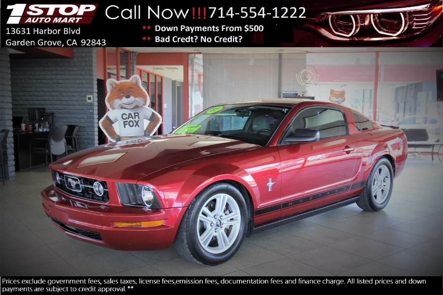 2007 Ford Mustang 2dr Cpe Deluxe, available for sale in Garden Grove, California | 1 Stop Auto Mart Inc.. Garden Grove, California