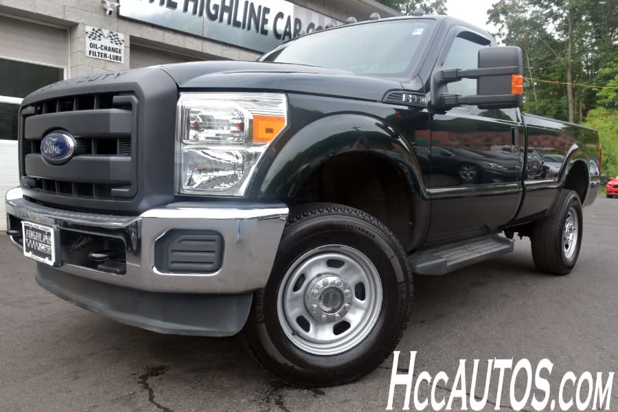 2012 Ford Super Duty F-350 SRW 4WD Reg Cab  XLT, available for sale in Waterbury, Connecticut | Highline Car Connection. Waterbury, Connecticut