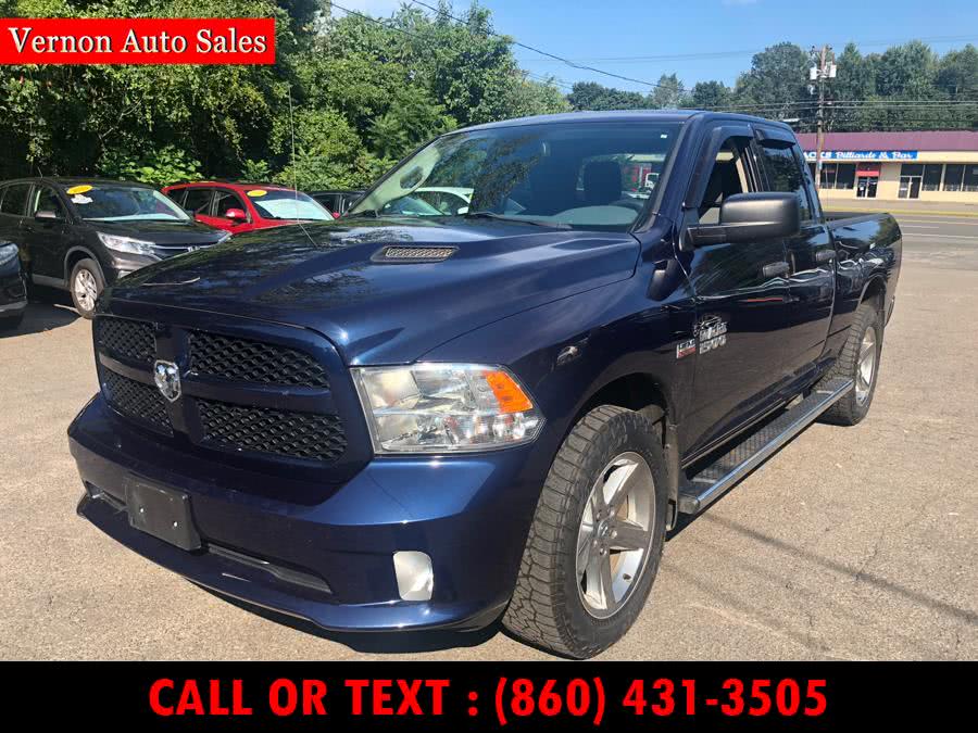 2014 Ram 1500 4WD Quad Cab 140.5" Express, available for sale in Manchester, Connecticut | Vernon Auto Sale & Service. Manchester, Connecticut