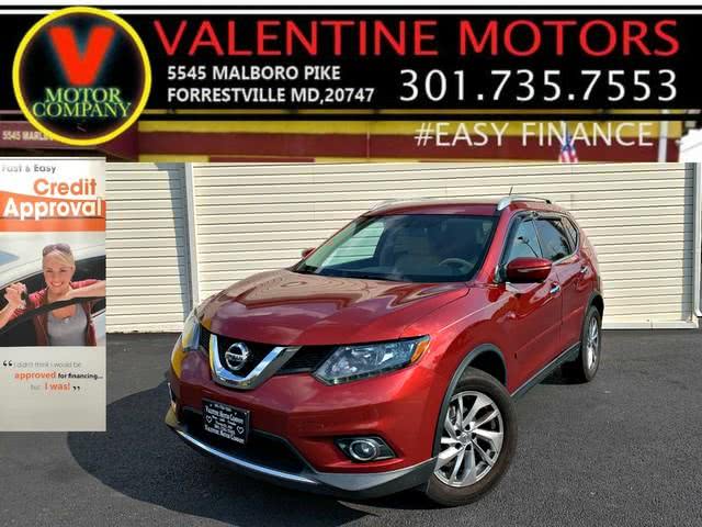 2014 Nissan Rogue SL, available for sale in Forestville, Maryland | Valentine Motor Company. Forestville, Maryland
