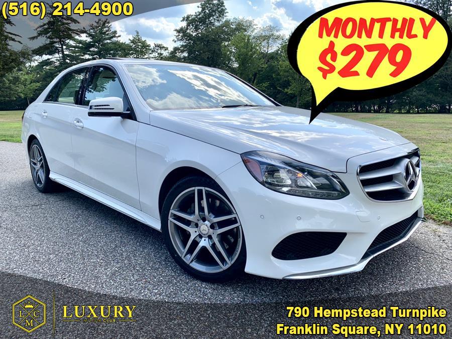 2016 Mercedes-Benz E-Class 4dr Sdn E350 Sport 4MATIC, available for sale in Franklin Square, New York | Luxury Motor Club. Franklin Square, New York
