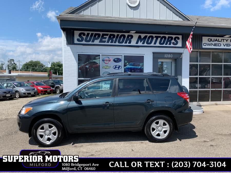 2010 Toyota RAV4 LE 4WD 4dr 4-cyl 4-Spd AT, available for sale in Milford, Connecticut | Superior Motors LLC. Milford, Connecticut