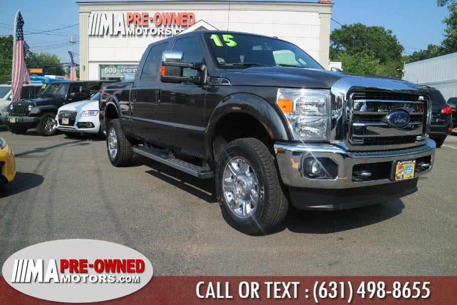 2015 Ford Super Duty F-350 SRW 4WD Crew Cab 172" Lariat, available for sale in Huntington Station, New York | M & A Motors. Huntington Station, New York
