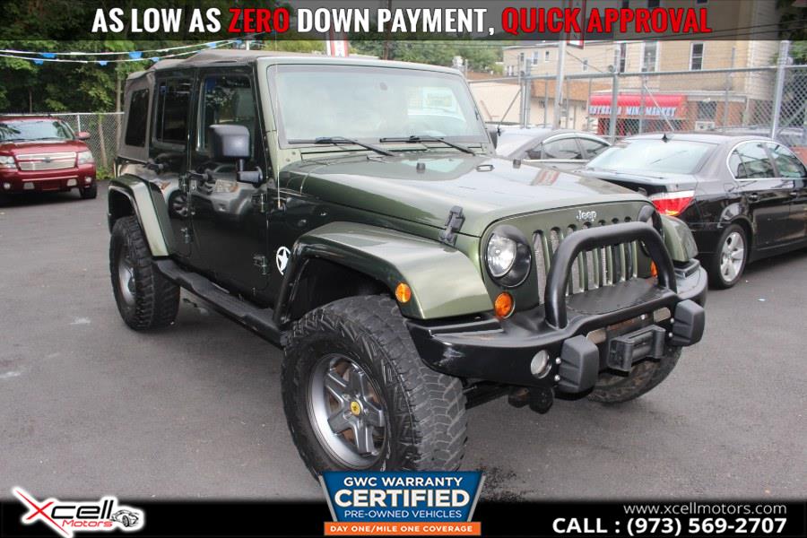 2007 Jeep Wrangler 4WD 4dr Unlimited Sahara, available for sale in Paterson, New Jersey | Xcell Motors LLC. Paterson, New Jersey