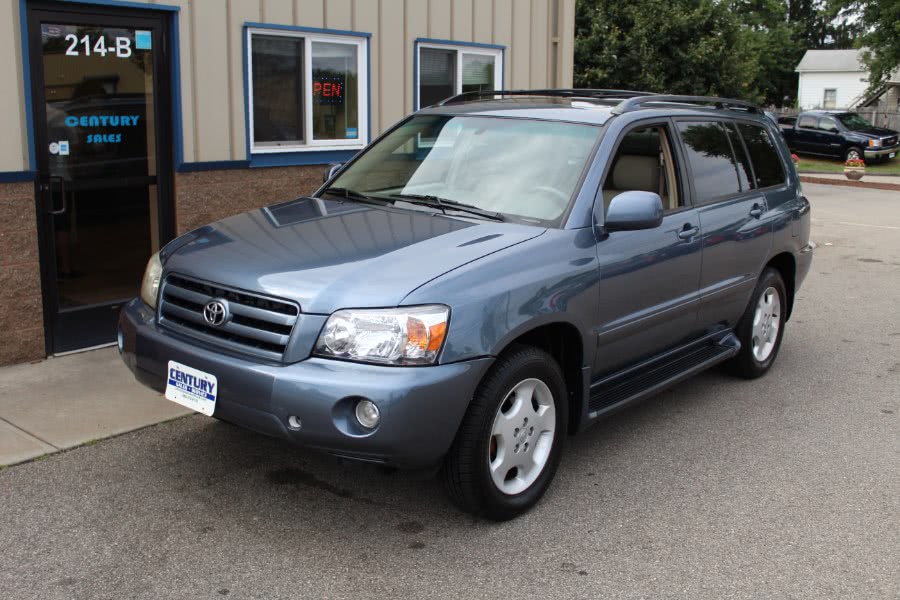 2004 Toyota Highlander 4dr V6 4WD Limited w/3rd Row (Natl), available for sale in East Windsor, Connecticut | Century Auto And Truck. East Windsor, Connecticut