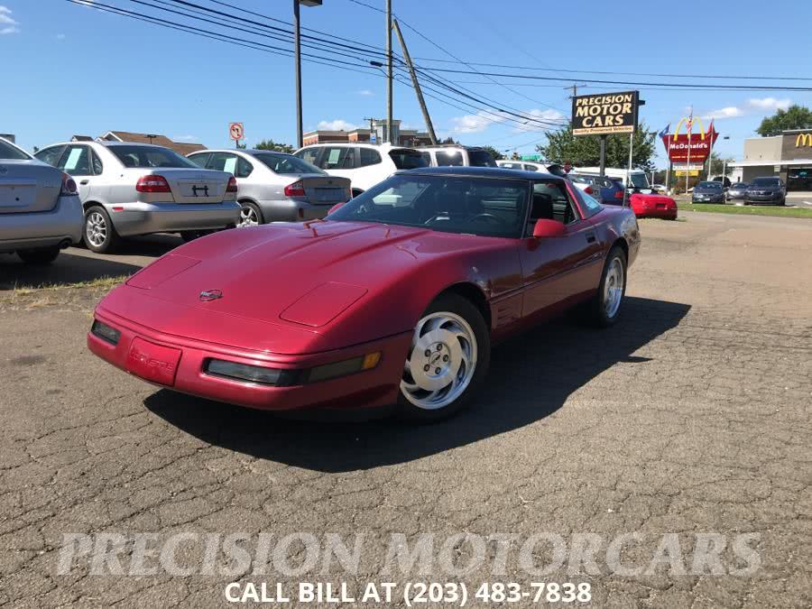 1991 Chevrolet Corvette 2dr Coupe Hatchback, available for sale in Branford, Connecticut | Precision Motor Cars LLC. Branford, Connecticut