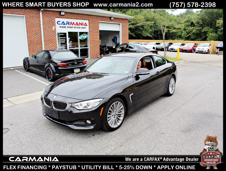 Used BMW 4 Series 2dr Cpe 428i xDrive AWD SULEV 2014 | CARMANIA USA. Chesapeake, Virginia Used BMW 4 Series 2dr Cpe 428i xDrive AWD SULEV 2014 | CARMANIA USA. Chesapeake, Virginia