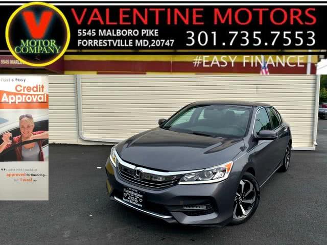 2017 Honda Accord Sedan EX, available for sale in Forestville, Maryland | Valentine Motor Company. Forestville, Maryland