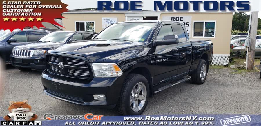 2012 Ram 1500 4WD Quad Cab 140.5" Sport, available for sale in Shirley, New York | Roe Motors Ltd. Shirley, New York