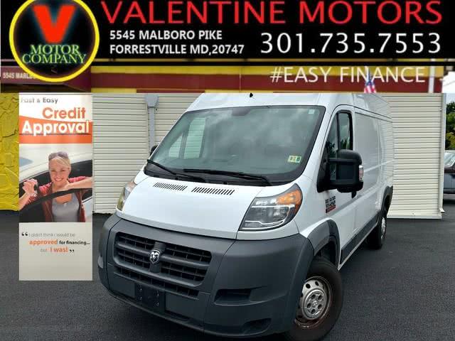 2016 Ram Promaster Cargo Van , available for sale in Forestville, Maryland | Valentine Motor Company. Forestville, Maryland 2016 Ram Promaster Cargo Van , available for sale in Forestville, Maryland | Valentine Motor Company. Forestville, Maryland