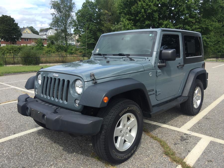 2015 Jeep Wrangler 4WD 2dr Sport, available for sale in Stratford, Connecticut | Mike's Motors LLC. Stratford, Connecticut