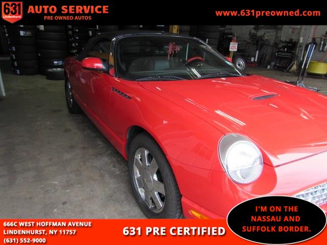 2002 Ford Thunderbird 2dr Convertible Premium, available for sale in Lindenhurst, New York | 631 Auto Service. Lindenhurst, New York 2002 Ford Thunderbird 2dr Convertible Premium, available for sale in Lindenhurst, New York | 631 Auto Service. Lindenhurst, New York