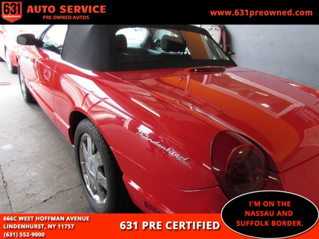 2002 Ford Thunderbird 2dr Convertible Premium, available for sale in Lindenhurst, New York | 631 Auto Service. Lindenhurst, New York 2002 Ford Thunderbird 2dr Convertible Premium, available for sale in Lindenhurst, New York | 631 Auto Service. Lindenhurst, New York