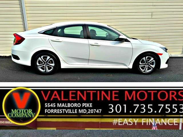 2016 Honda Civic Sedan LX, available for sale in Forestville, Maryland | Valentine Motor Company. Forestville, Maryland 2016 Honda Civic Sedan LX, available for sale in Forestville, Maryland | Valentine Motor Company. Forestville, Maryland