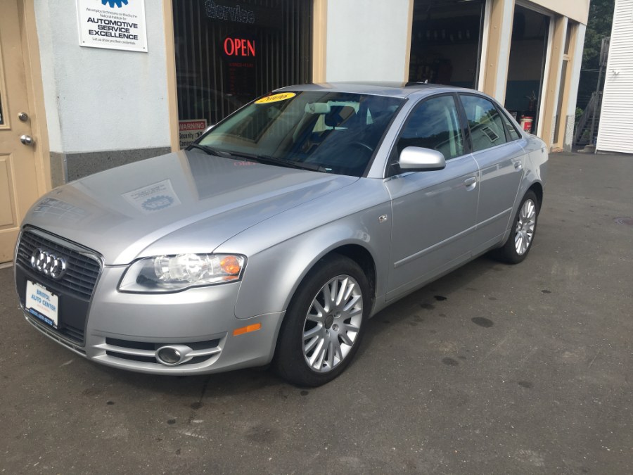 2006 Audi A4 4dr Sdn 2.0T quattro Auto, available for sale in Bristol, Connecticut | Bristol Auto Center LLC. Bristol, Connecticut 2006 Audi A4 4dr Sdn 2.0T quattro Auto, available for sale in Bristol, Connecticut | Bristol Auto Center LLC. Bristol, Connecticut