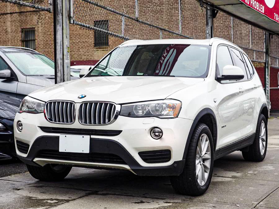 2017 BMW X3 xDrive28i Sports Activity Vehicle, available for sale in Jamaica, New York | Hillside Auto Mall Inc.. Jamaica, New York