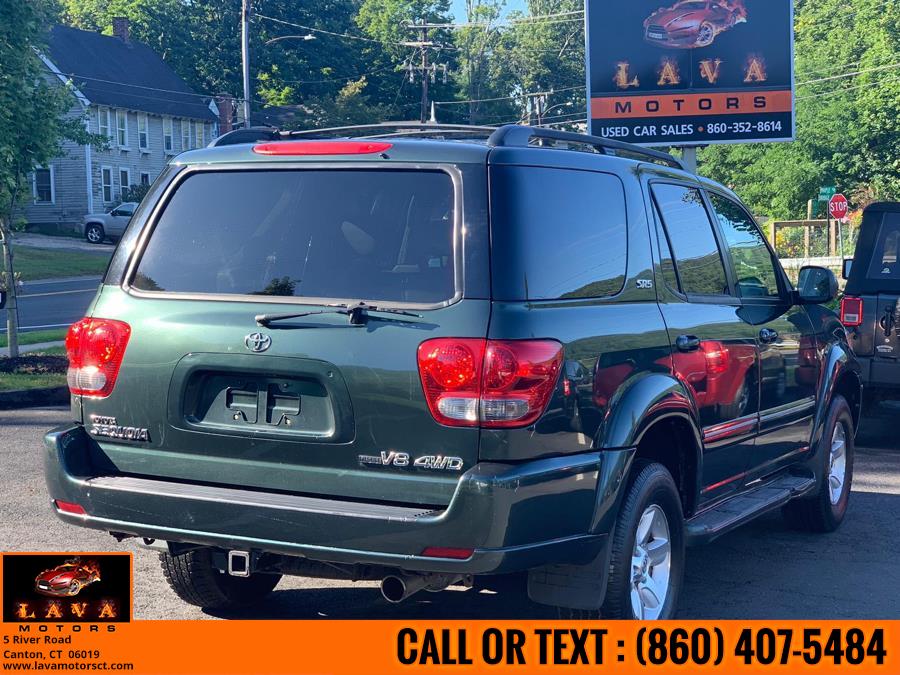 2007 Toyota Sequoia 4WD 4dr SR5, available for sale in Canton, Connecticut | Lava Motors. Canton, Connecticut