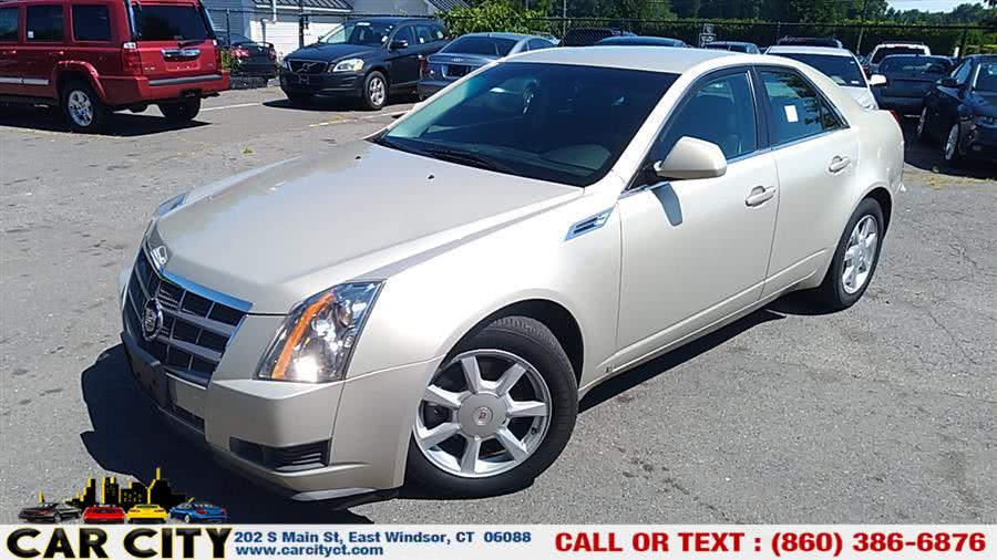 2008 Cadillac CTS 4dr Sdn AWD w/1SA, available for sale in East Windsor, Connecticut | Car City LLC. East Windsor, Connecticut