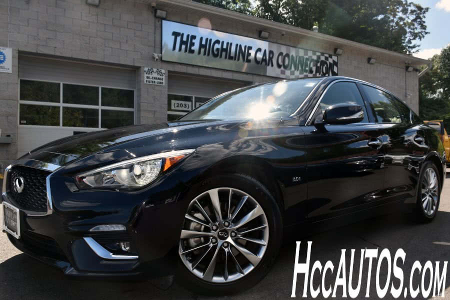 2018 INFINITI Q50 AWD, available for sale in Waterbury, Connecticut | Highline Car Connection. Waterbury, Connecticut