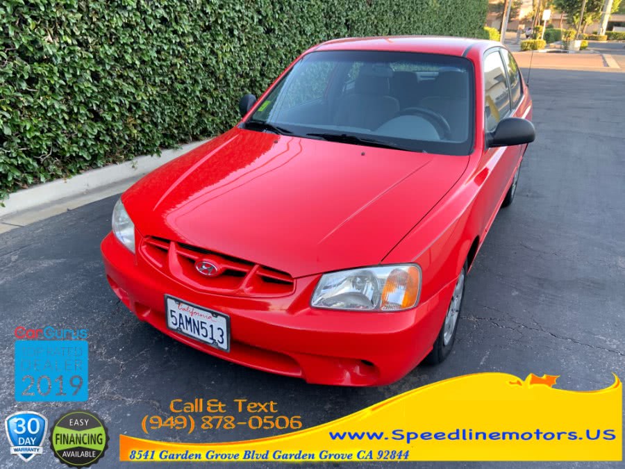 2002 Hyundai Accent 3dr HB Cpe GS Auto, available for sale in Garden Grove, California | Speedline Motors. Garden Grove, California