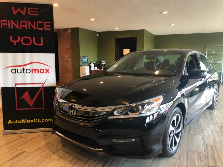 2017 Honda Accord Sedan EX-L V6 Auto, available for sale in West Hartford, Connecticut | AutoMax. West Hartford, Connecticut
