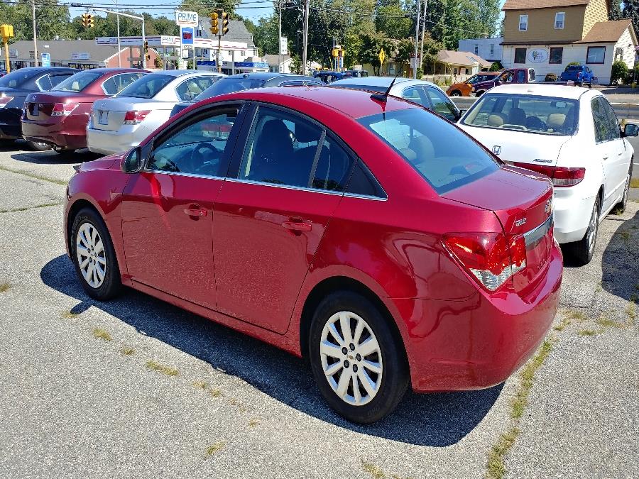 2011 Chevrolet Cruze 4dr Sdn LT w/1LT, available for sale in Chicopee, Massachusetts | Matts Auto Mall LLC. Chicopee, Massachusetts 2011 Chevrolet Cruze 4dr Sdn LT w/1LT, available for sale in Chicopee, Massachusetts | Matts Auto Mall LLC. Chicopee, Massachusetts