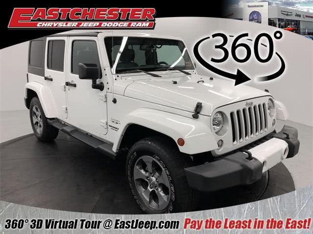 2016 Jeep Wrangler Unlimited Sahara, available for sale in Bronx, New York | Eastchester Motor Cars. Bronx, New York